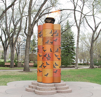 Pillar of Strength, Edmonton, Alberta