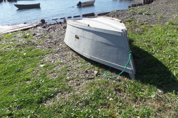 A boat that was out of the water at the Dominion Pier was damaged between October 5-6, 2020.