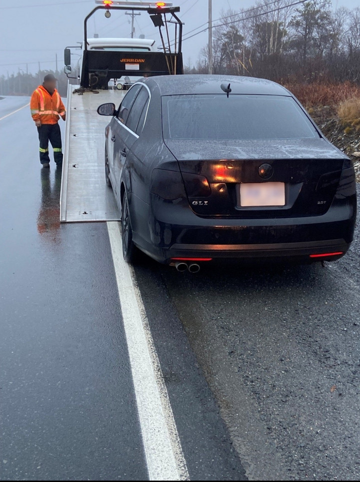 This vehicle, operated by a suspended driver in Tilton, was seized and impounded by Harbour Grace RCMP on November 25, 2021.