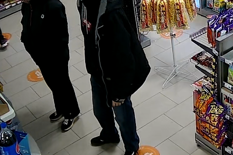 RCMP NL looks to identify these individuals involved in thefts from the Orange Store in Holyrood and on the TCH near Goobies on November 21, 2021.