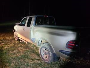 Recovered stolen pickup truck