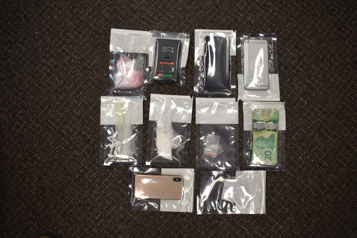 La Ronge A: approximately 37 grams of cocaine, trafficking paraphernalia and a sum of cash. 