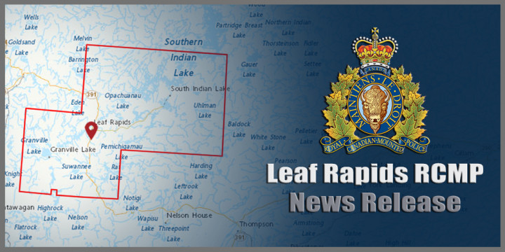 Map of Leaf Rapids area