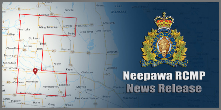 Map of Neepawa area