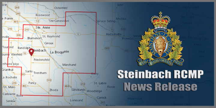 Steinbach RCMP News Release