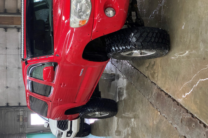 Stolen pickup truck 