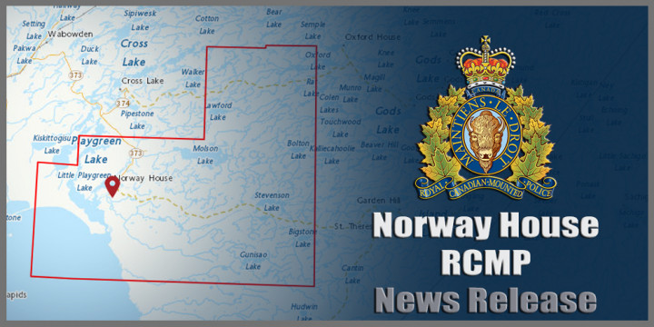 Norway House RCMP News Release sign