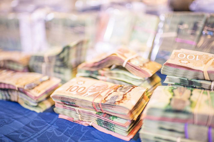 Money seized