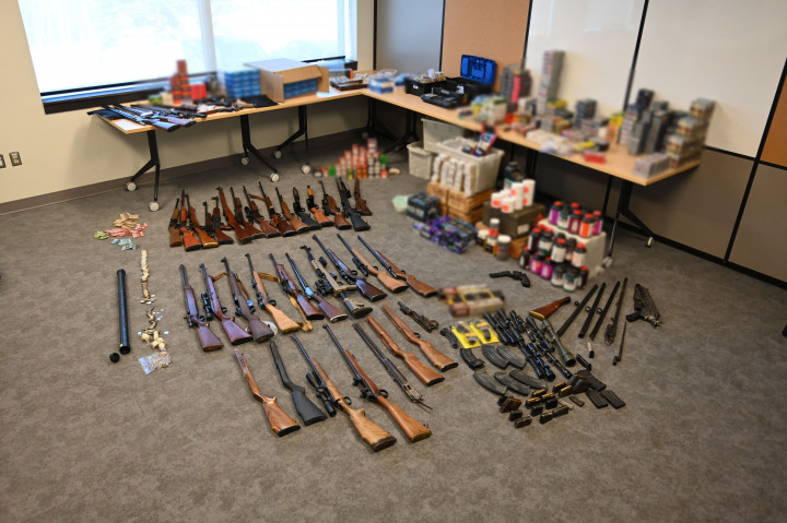 Photo of seized items.